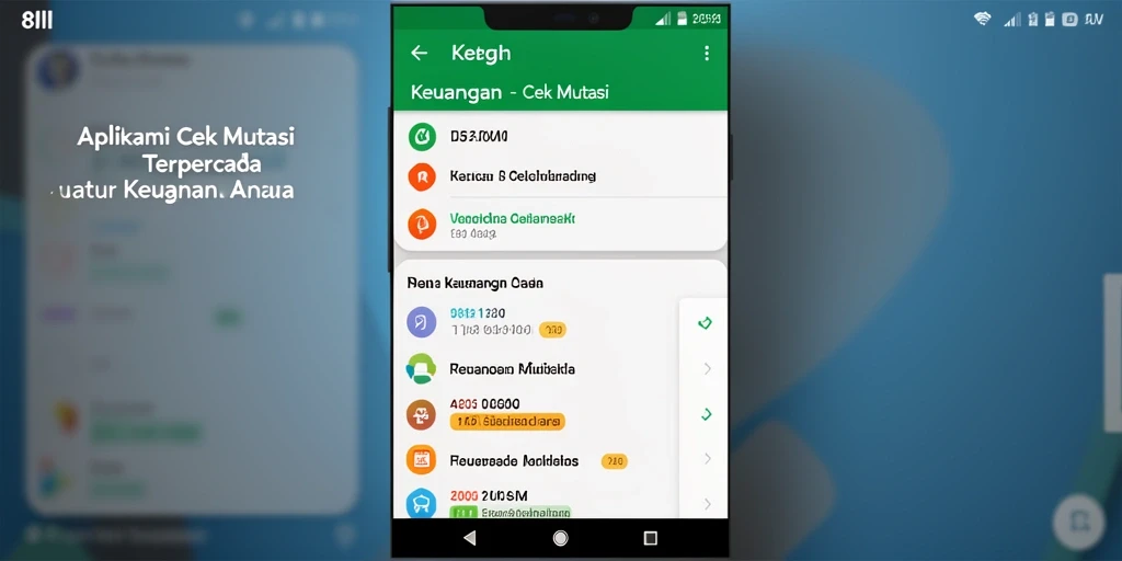Antarmuka sederhana dan fungsional dari aplikasi Cek Mutasi 8II.