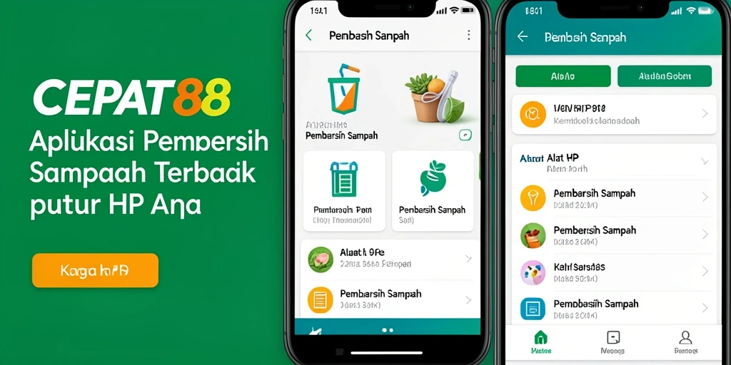 Tampilan antarmuka CEPAT88 yang sederhana dan fungsional.